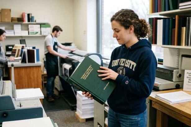 Why Professional Thesis Printing and Binding Still Matter for Students