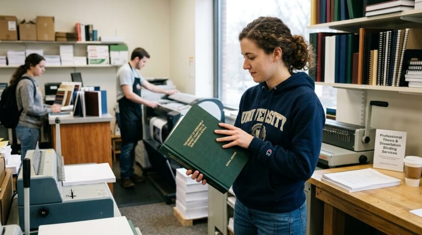 Why Professional Thesis Printing and Binding Still Matter for Students